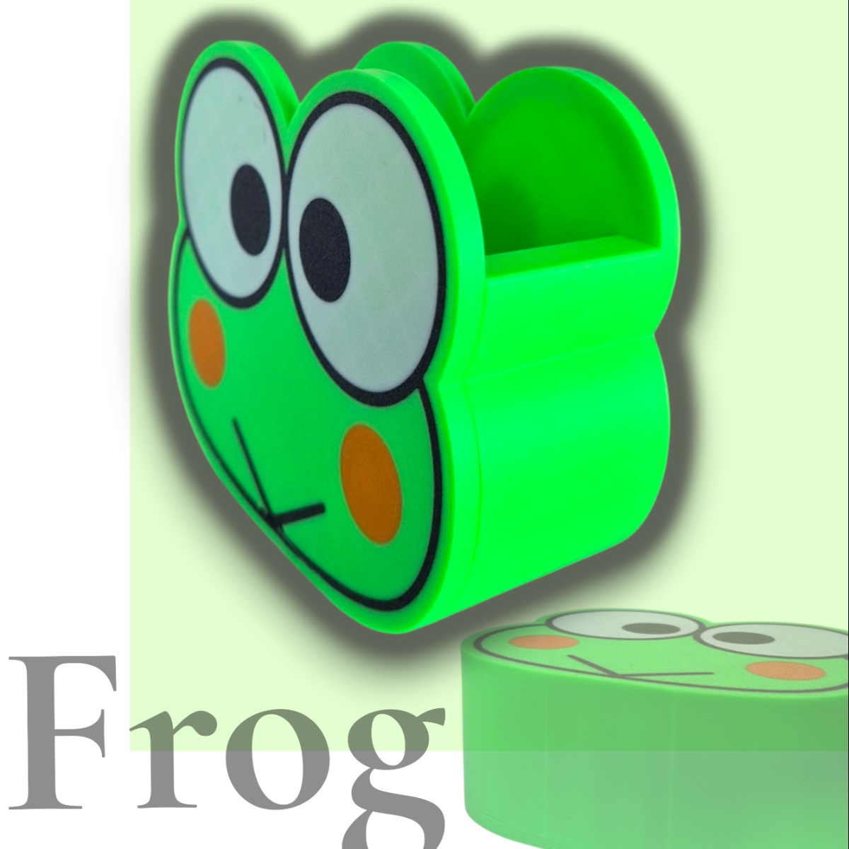 Roztomilý držák na tužky ve tvaru žabky / Frog Pencil Holder