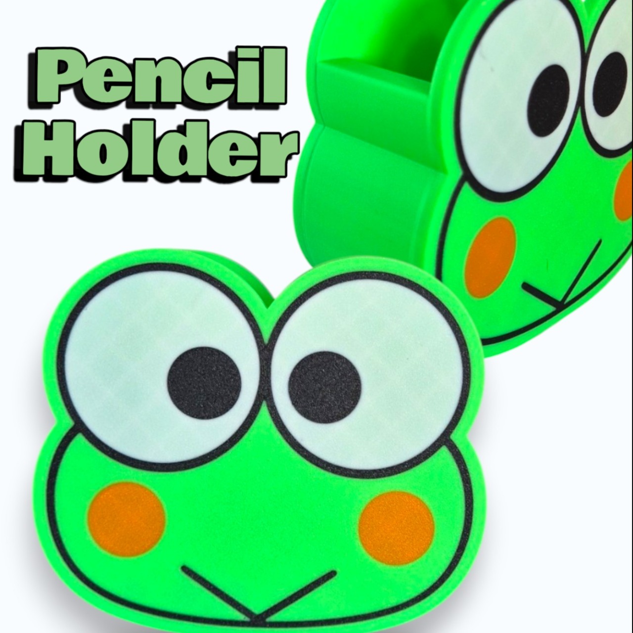 Roztomilý držák na tužky ve tvaru žabky / Frog Pencil Holder