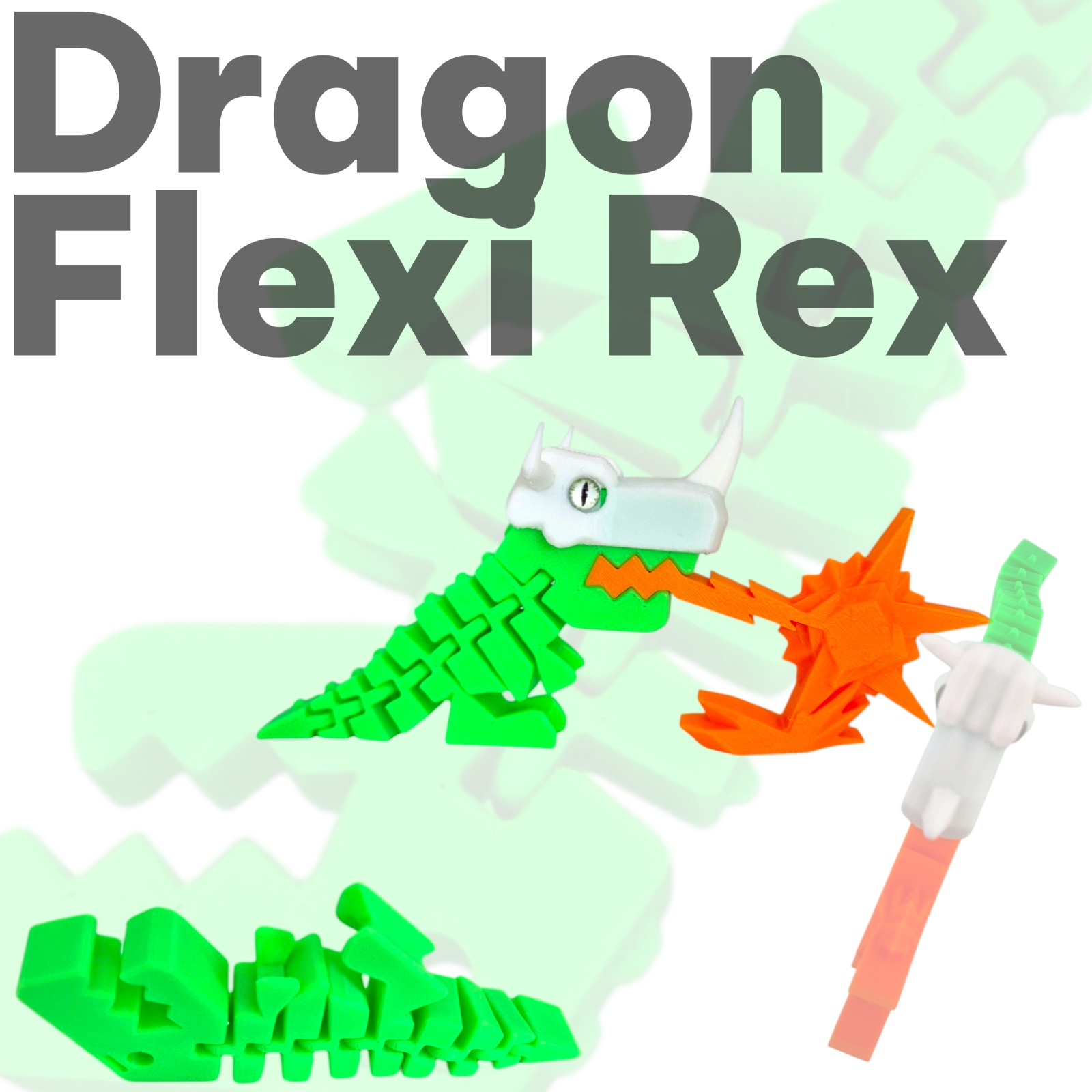 Dragon Flexi Rex – artikulovaná figurka