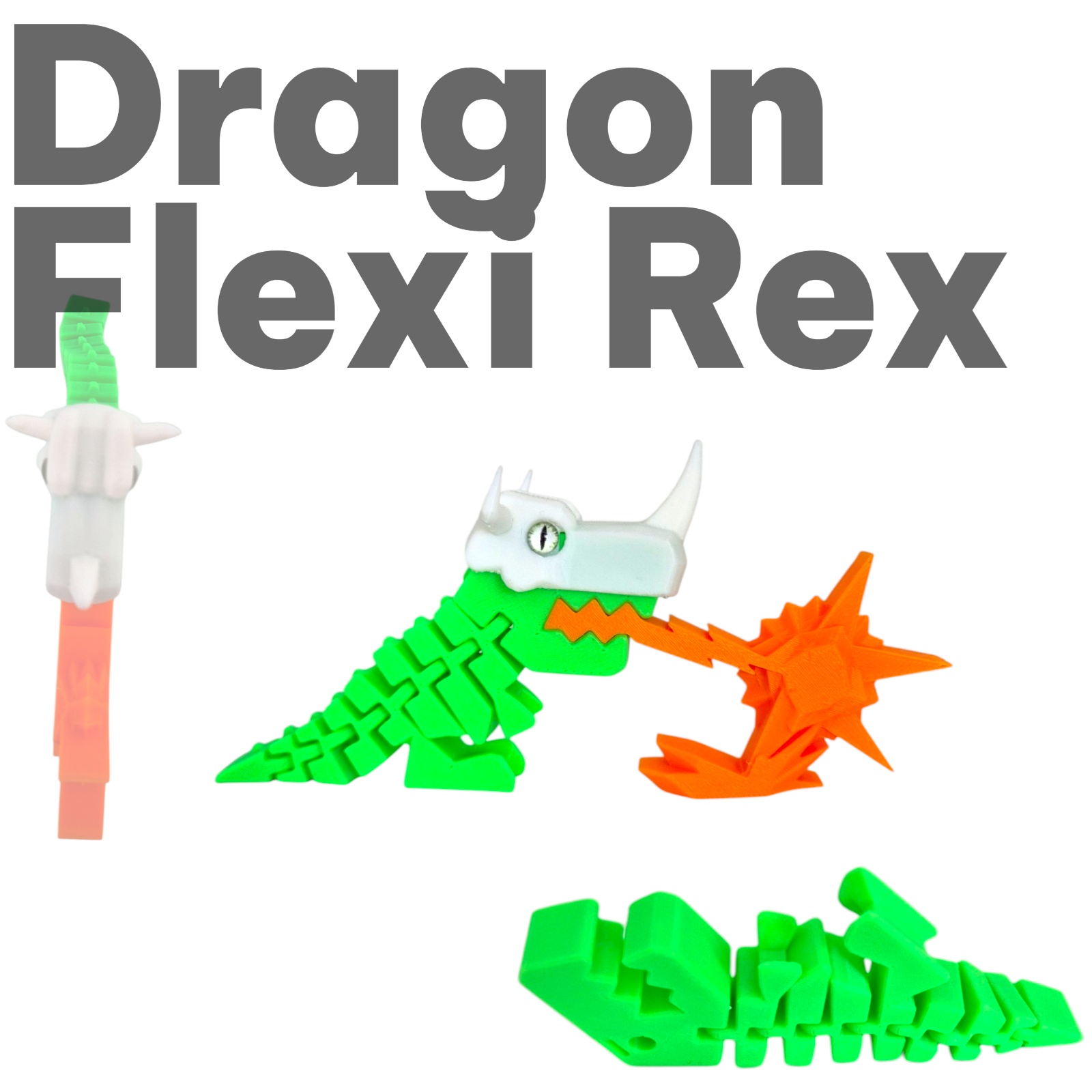Dragon Flexi Rex – artikulovaná figurka