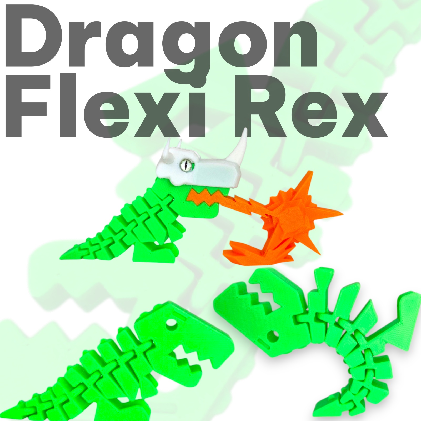 Dragon Flexi Rex – artikulovaná figurka