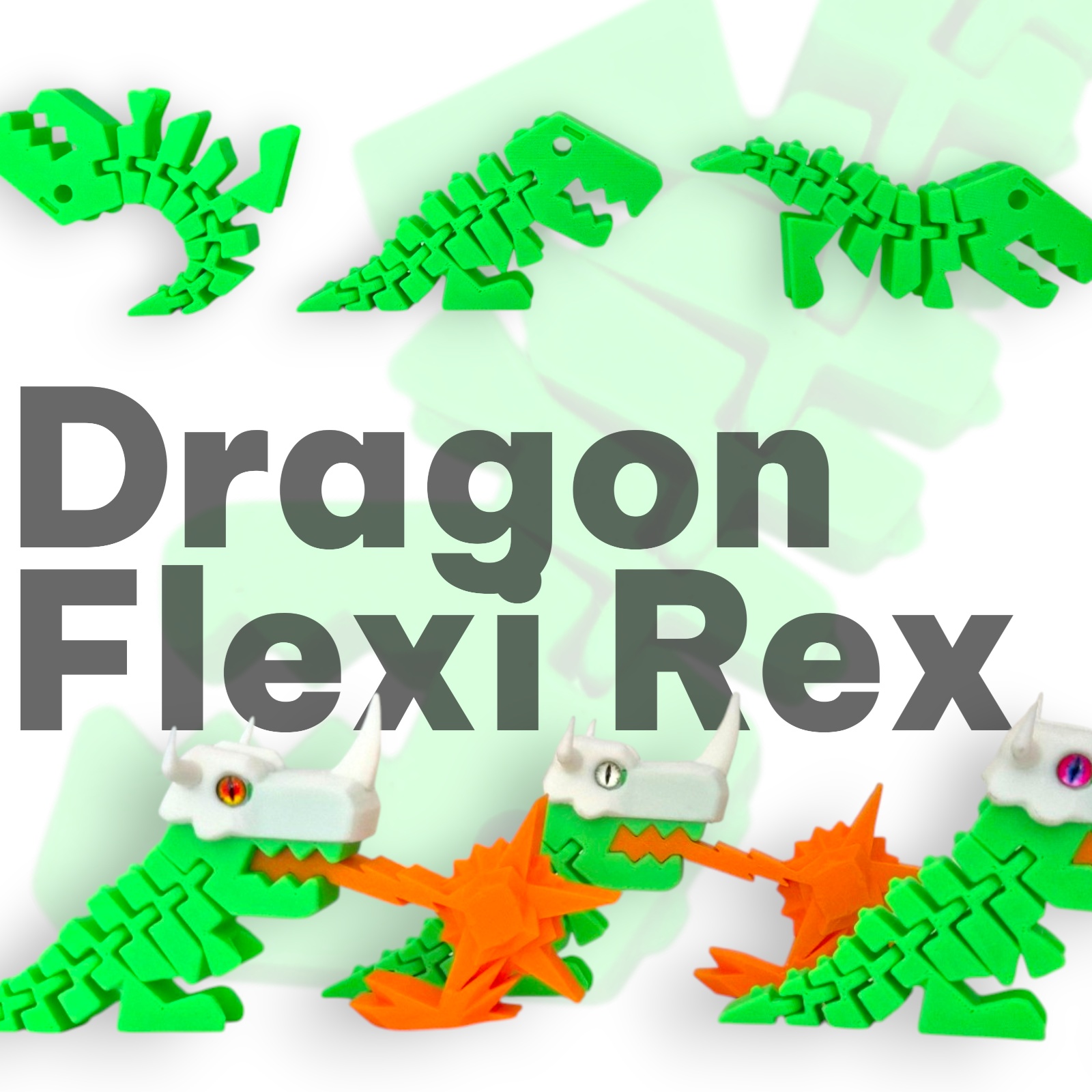 Dragon Flexi Rex – artikulovaná figurka