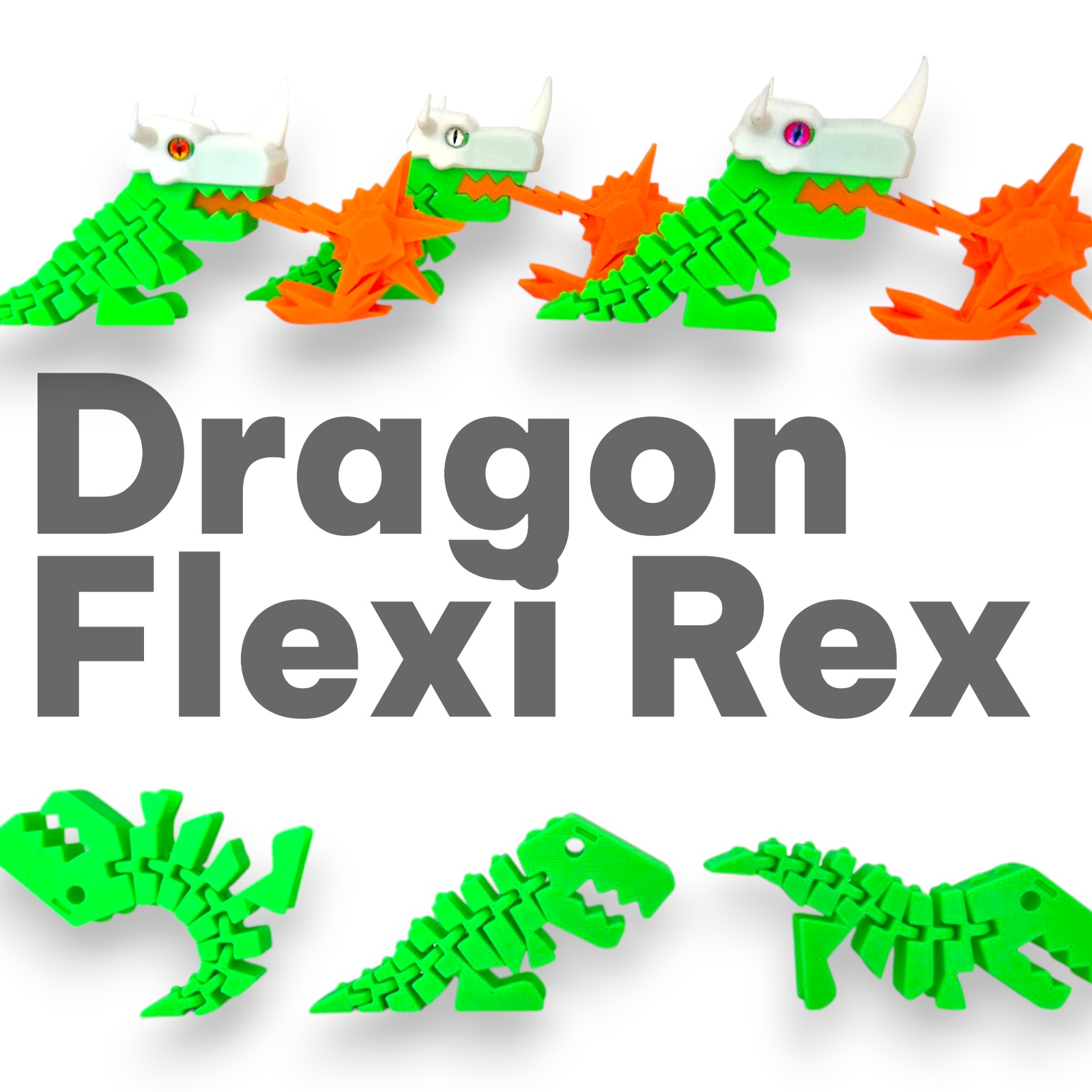 Dragon Flexi Rex – artikulovaná figurka
