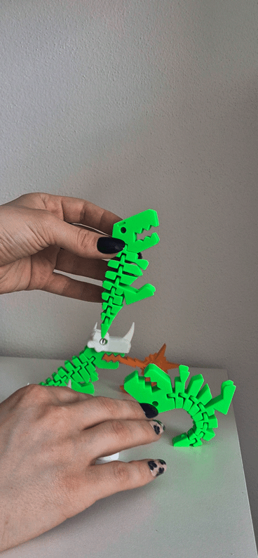 Dragon Flexi Rex – artikulovaná figurka