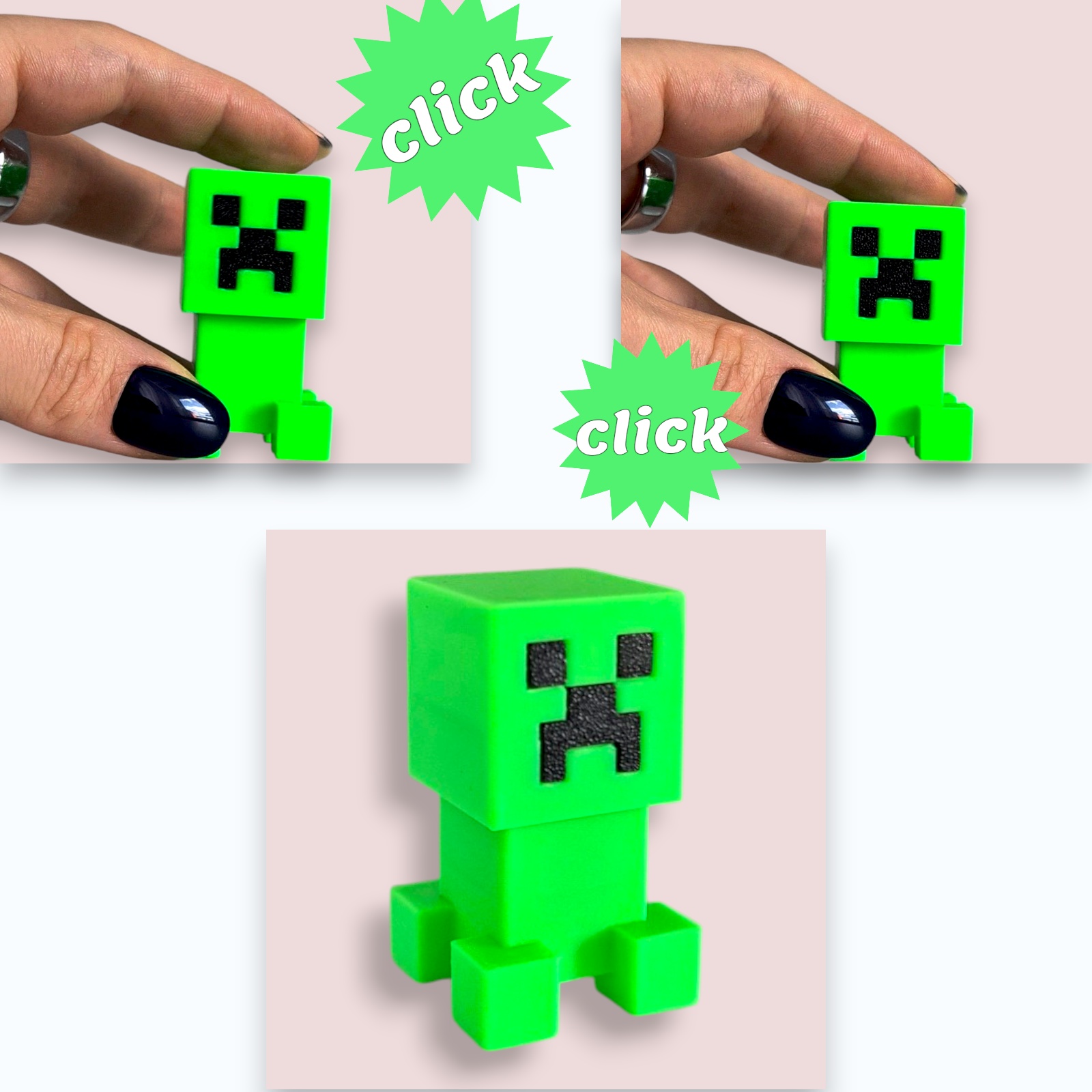 Green Fidget Clicker